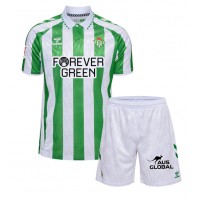 Maglia Calcio Real Betis Prima Divisa Bambino 2024-25 Manica Corta (+ pantaloncini)